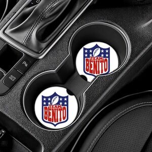 Team Benito Car Cup Holder Coasters